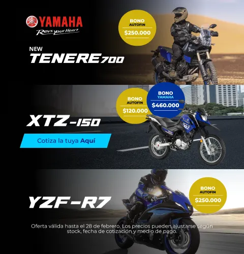 Motos Yamaha Motos Yamaha