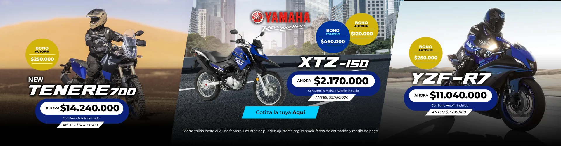 Motos Yamaha Motos Yamaha