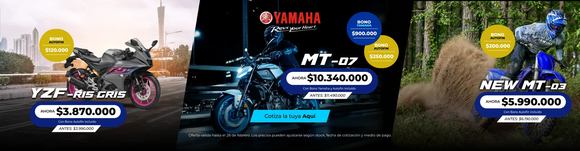 Motos Yamaha Motos Yamaha