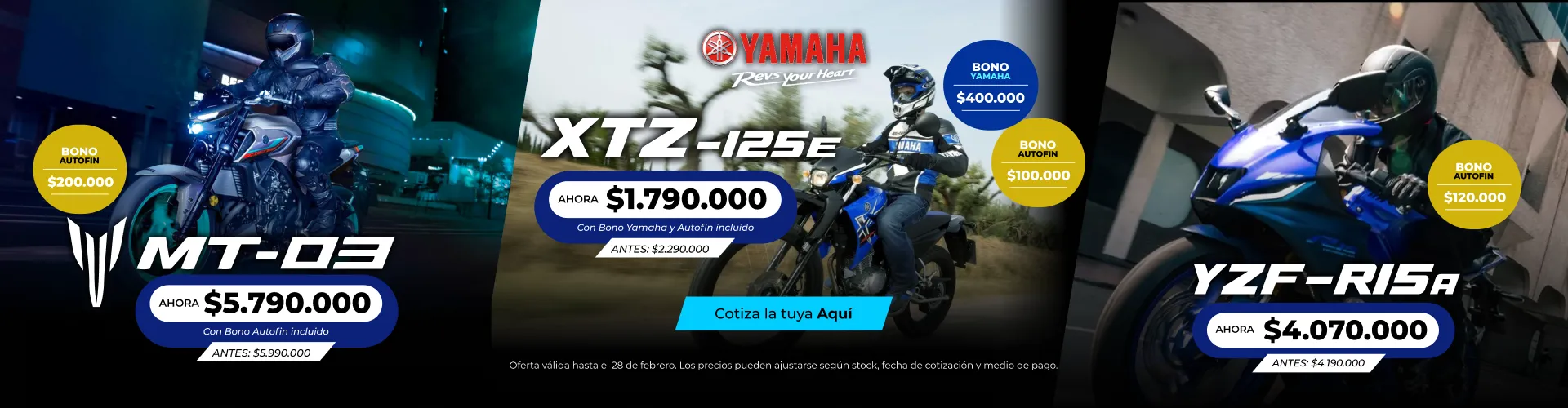 Motos Yamaha Motos Yamaha