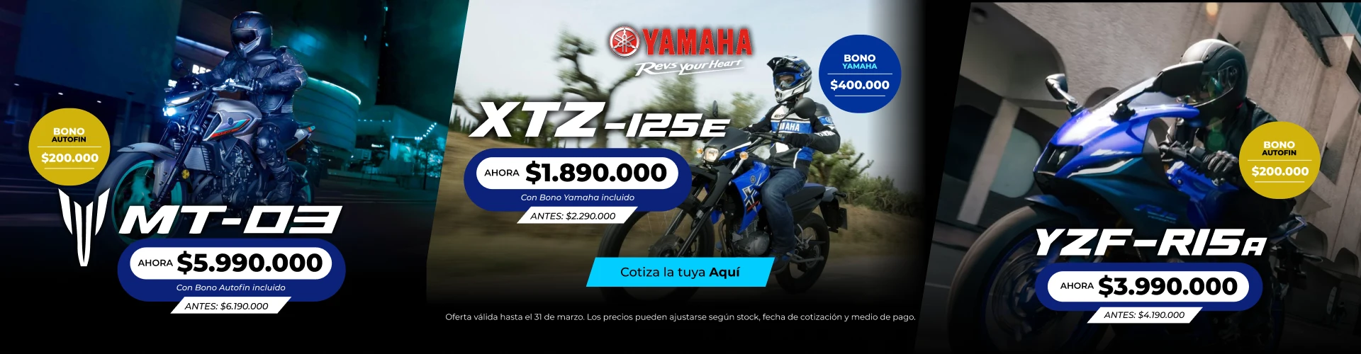 Motos Yamaha Motos Yamaha