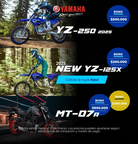 Motos Yamaha Motos Yamaha
