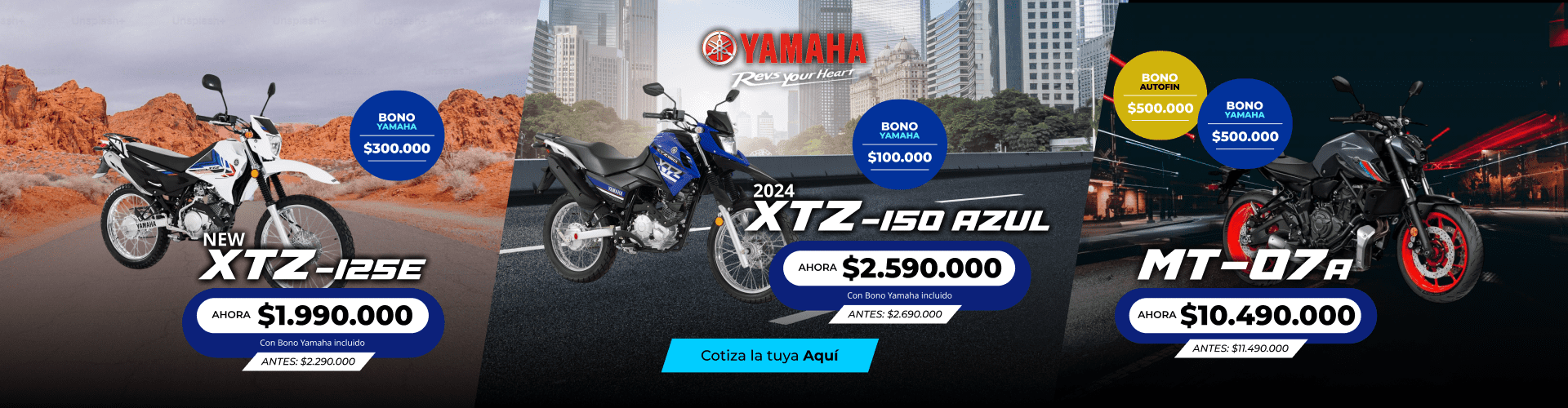 Motos Yamaha Motos Yamaha